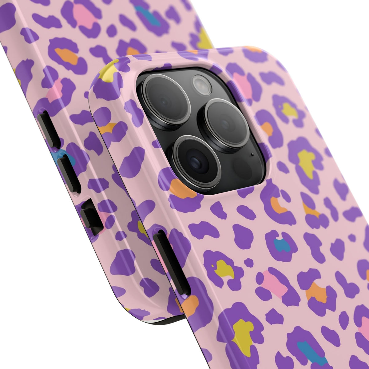 Zyarella Tough Series – Pink & Purple Leopard Print