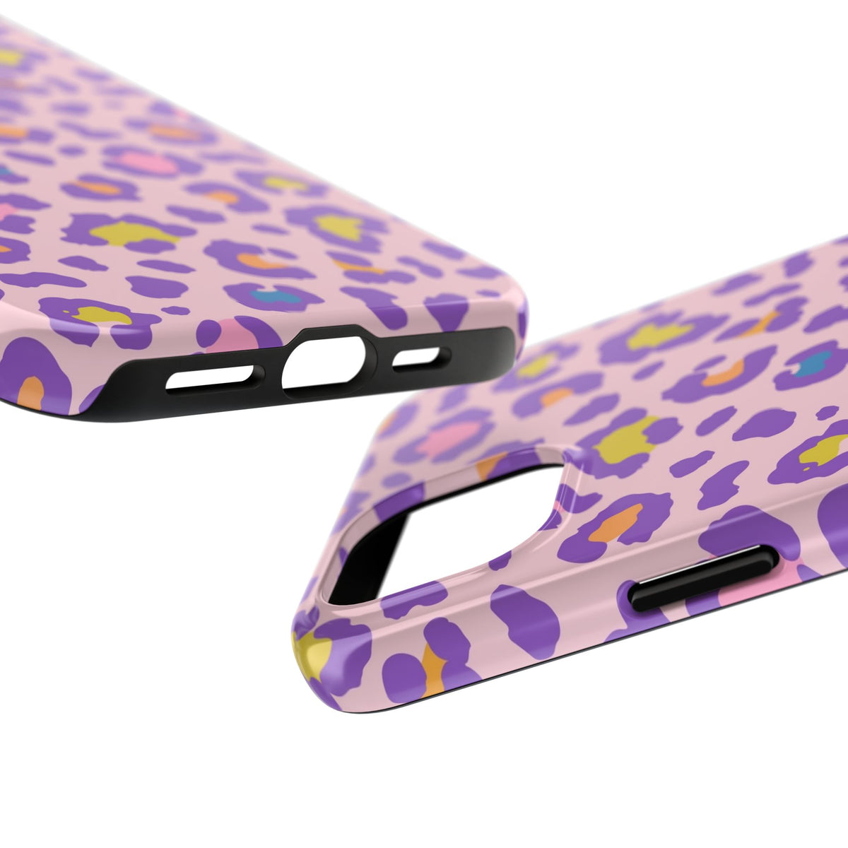 Zyarella Tough Series – Pink & Purple Leopard Print