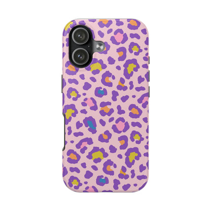 Zyarella Tough Series – Pink & Purple Leopard Print