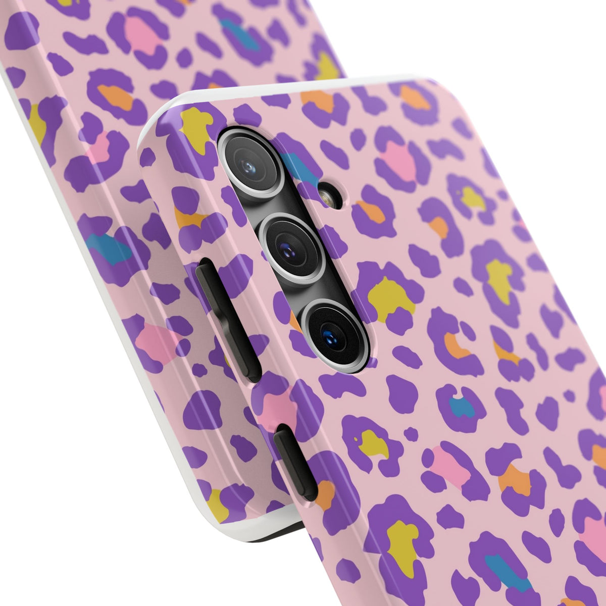 Zyarella Tough Series – Pink & Purple Leopard Print