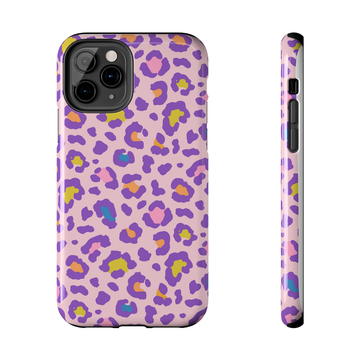 Zyarella Tough Series – Pink & Purple Leopard Print