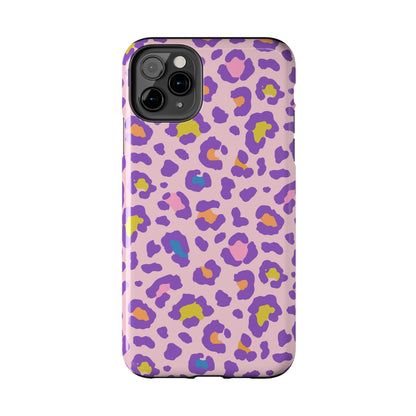 Zyarella Tough Series – Pink & Purple Leopard Print