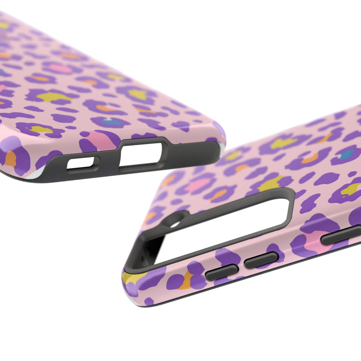 Zyarella Tough Series – Pink & Purple Leopard Print