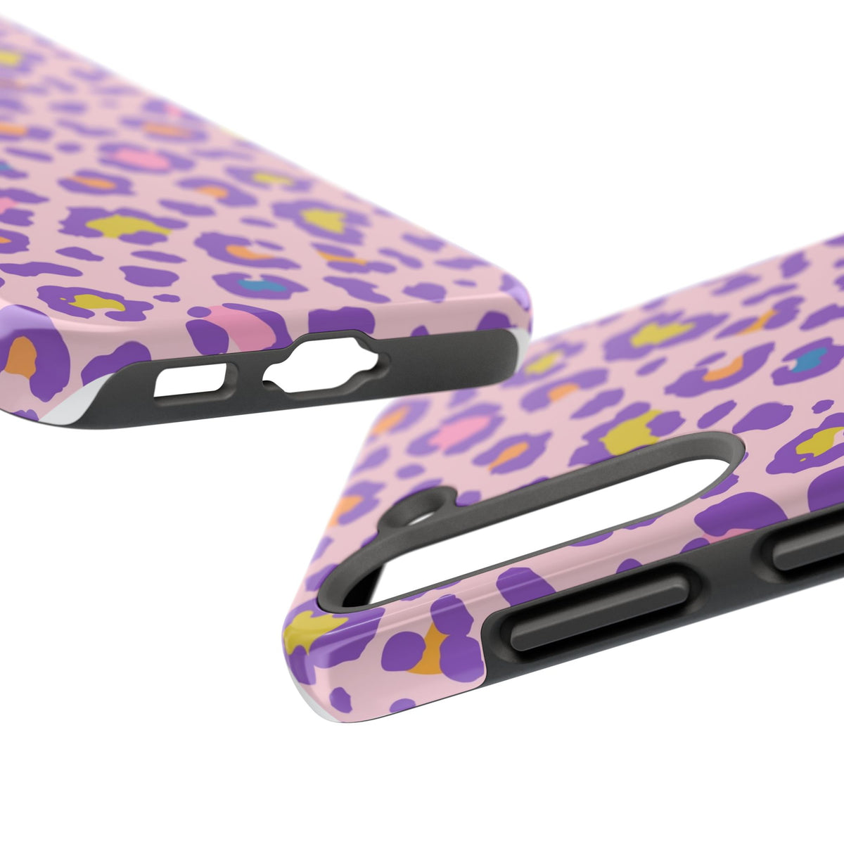 Zyarella Tough Series – Pink & Purple Leopard Print
