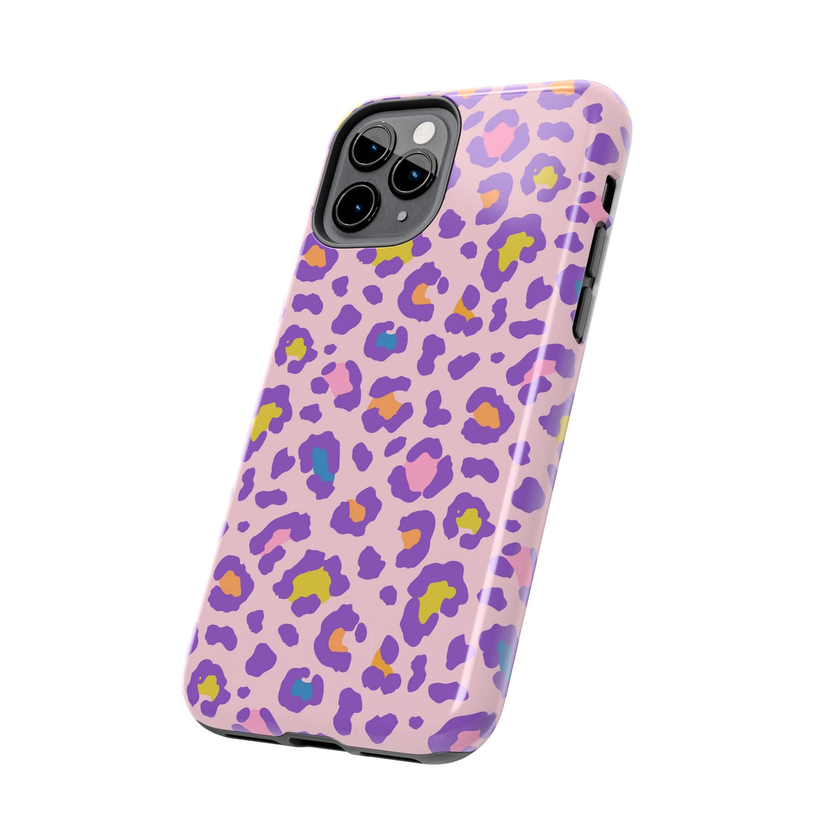 Zyarella Tough Series – Pink & Purple Leopard Print