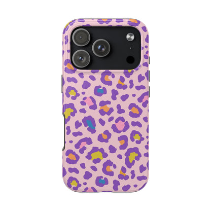 Zyarella Tough Series – Pink & Purple Leopard Print
