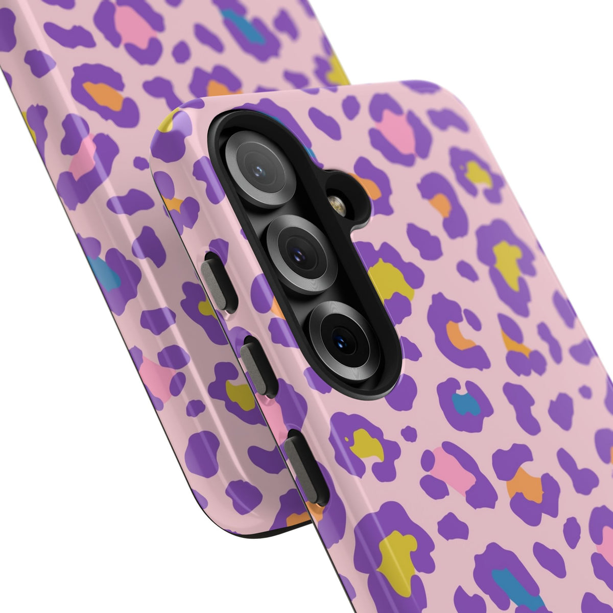Zyarella Tough Series – Pink & Purple Leopard Print