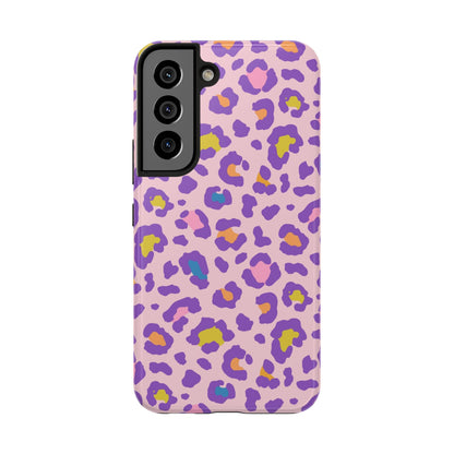 Zyarella Tough Series – Pink & Purple Leopard Print