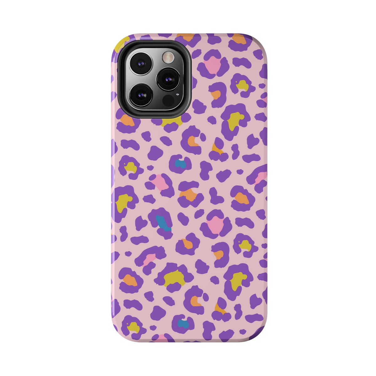 Zyarella Tough Series – Pink & Purple Leopard Print