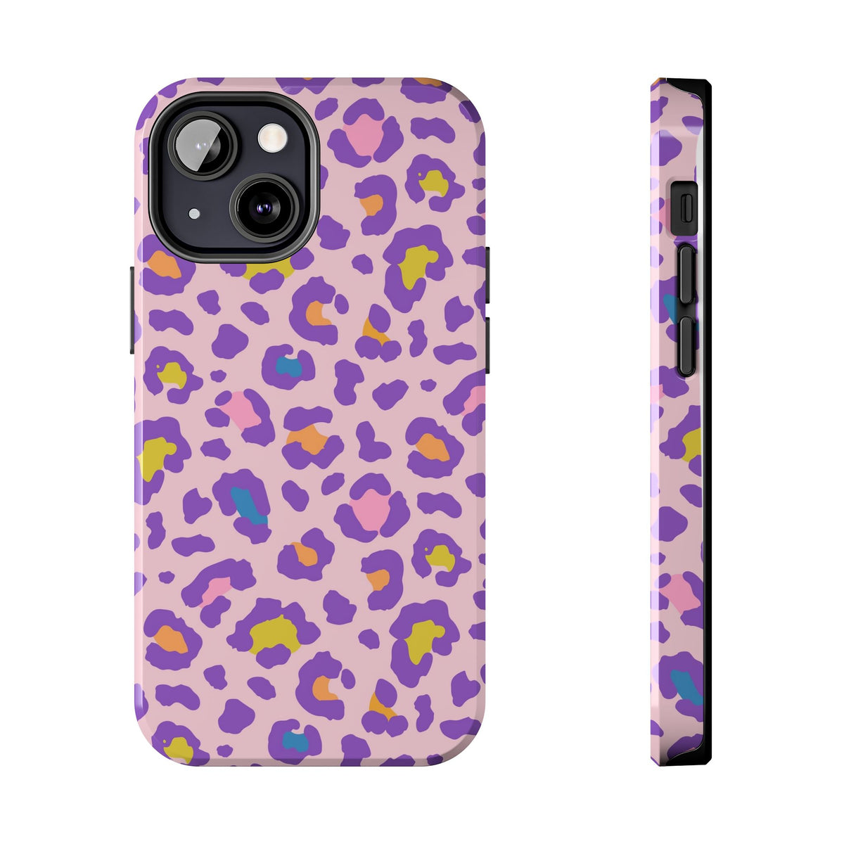 Zyarella Tough Series – Pink & Purple Leopard Print