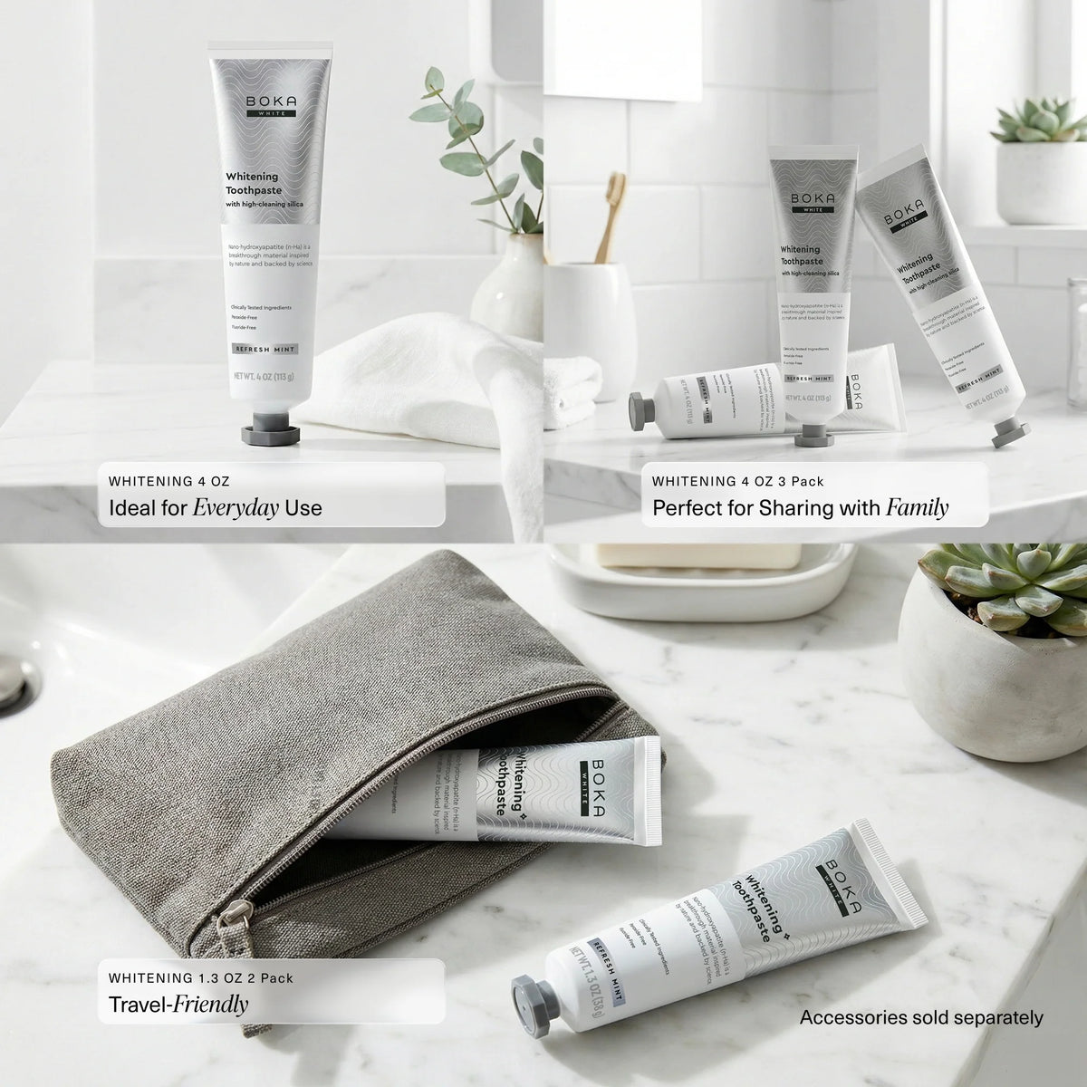 Refresh Mint Whitening* Nano-Hydroxyapatite Toothpaste