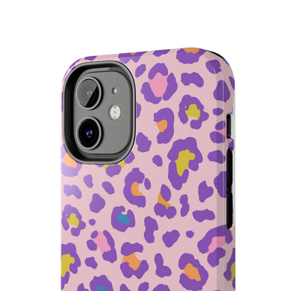 Zyarella Tough Series – Pink & Purple Leopard Print