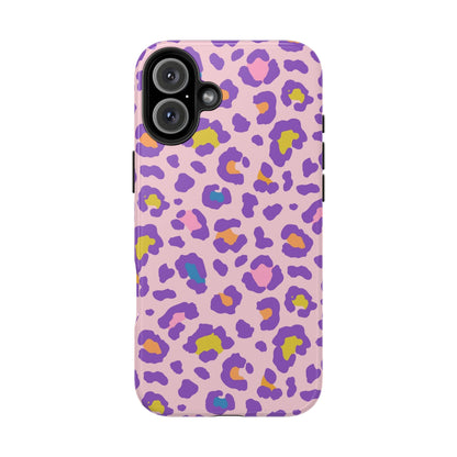 Zyarella Tough Series – Pink & Purple Leopard Print