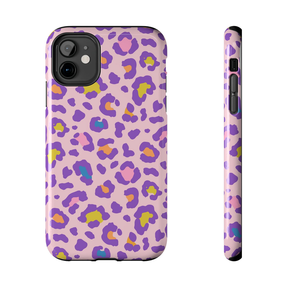 Zyarella Tough Series – Pink & Purple Leopard Print