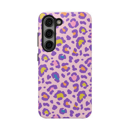 Zyarella Tough Series – Pink & Purple Leopard Print
