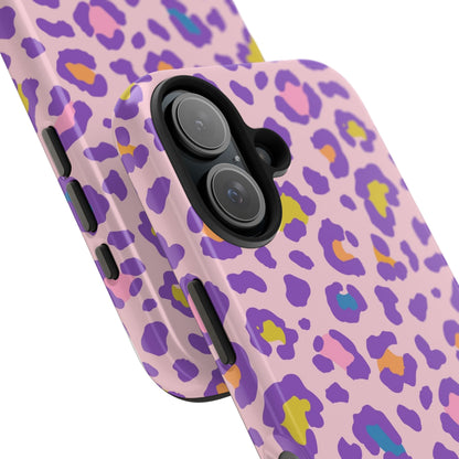 Zyarella Tough Series – Pink & Purple Leopard Print