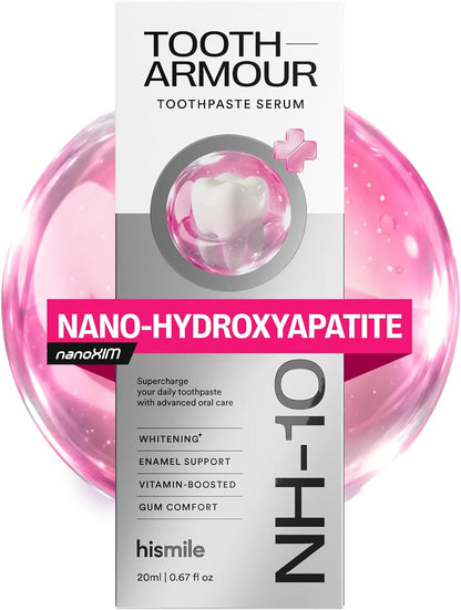 Tooth Armor™ Nano-Hydroxyapatite Toothpaste, Fluoride Free, Remineralizing, Suitable for Sensitive Teeth, Whitening & Cavity Protection | up to 100 Uses