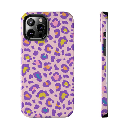 Zyarella Tough Series – Pink & Purple Leopard Print