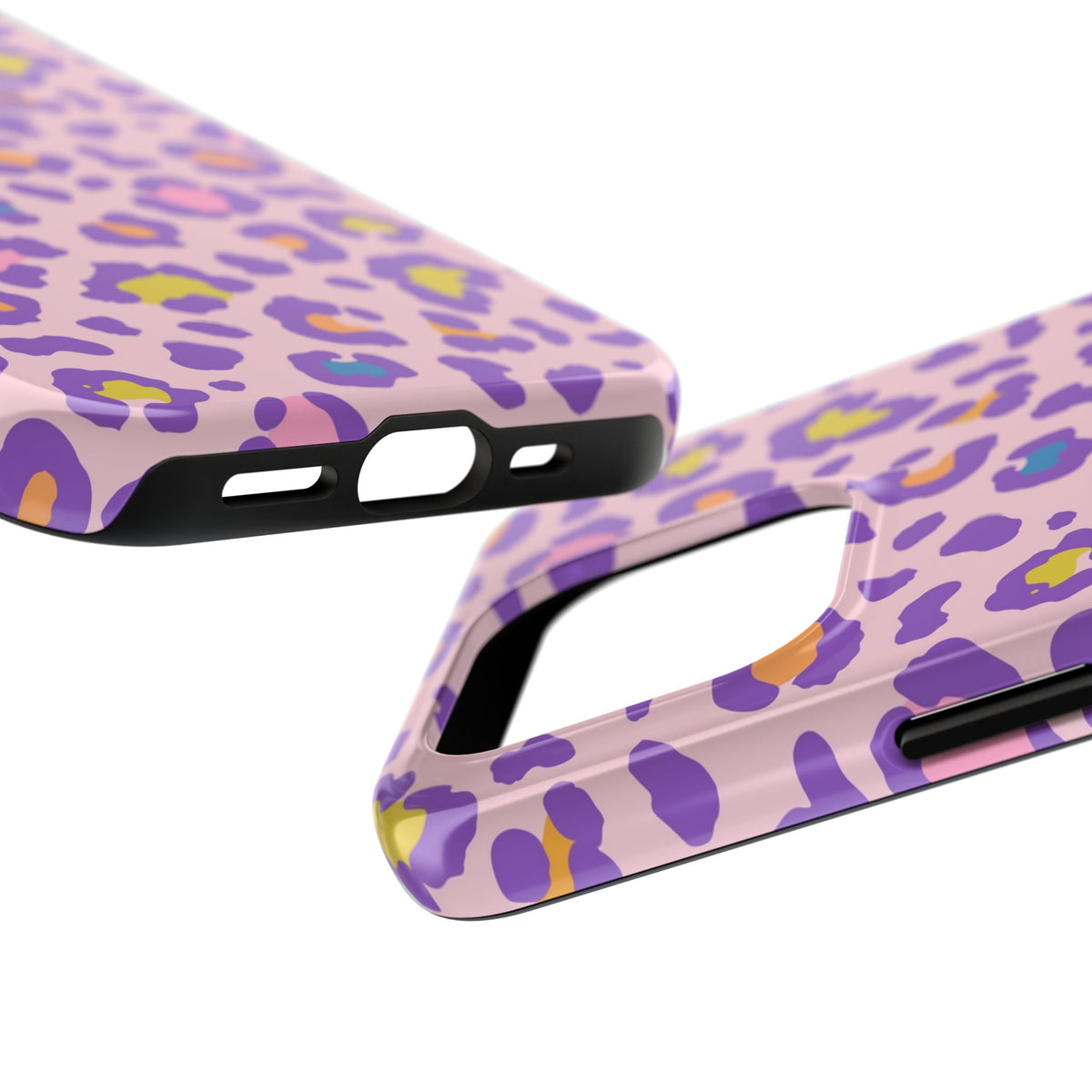 Zyarella Tough Series – Pink & Purple Leopard Print