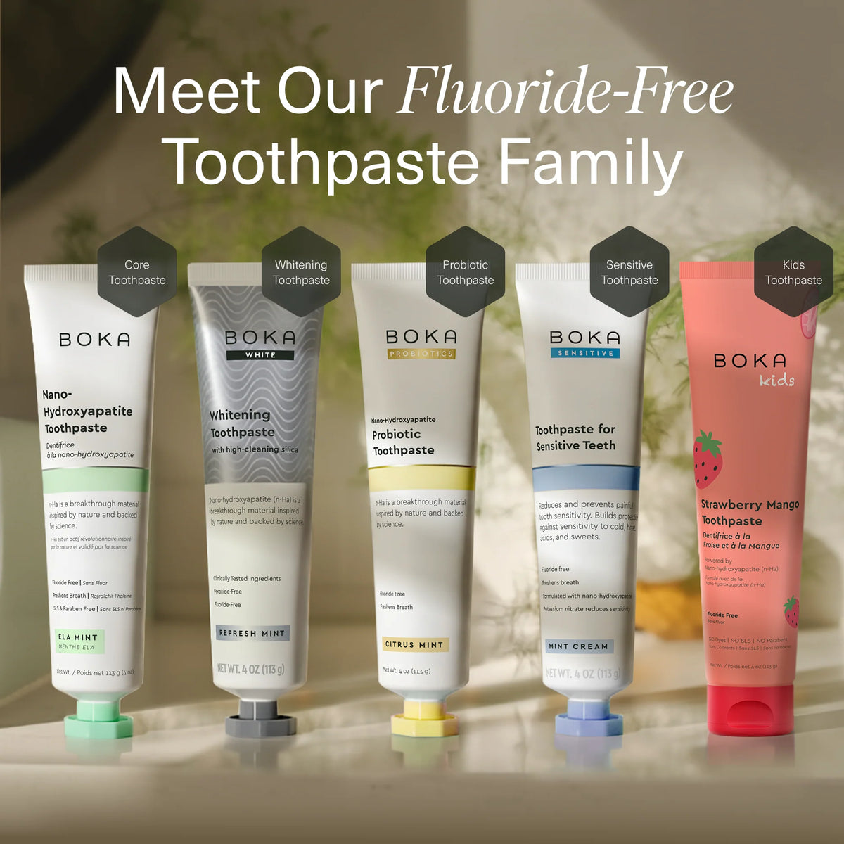 Refresh Mint Whitening* Nano-Hydroxyapatite Toothpaste