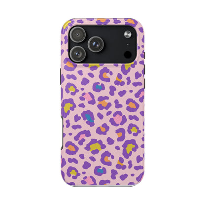 Zyarella Tough Series – Pink & Purple Leopard Print