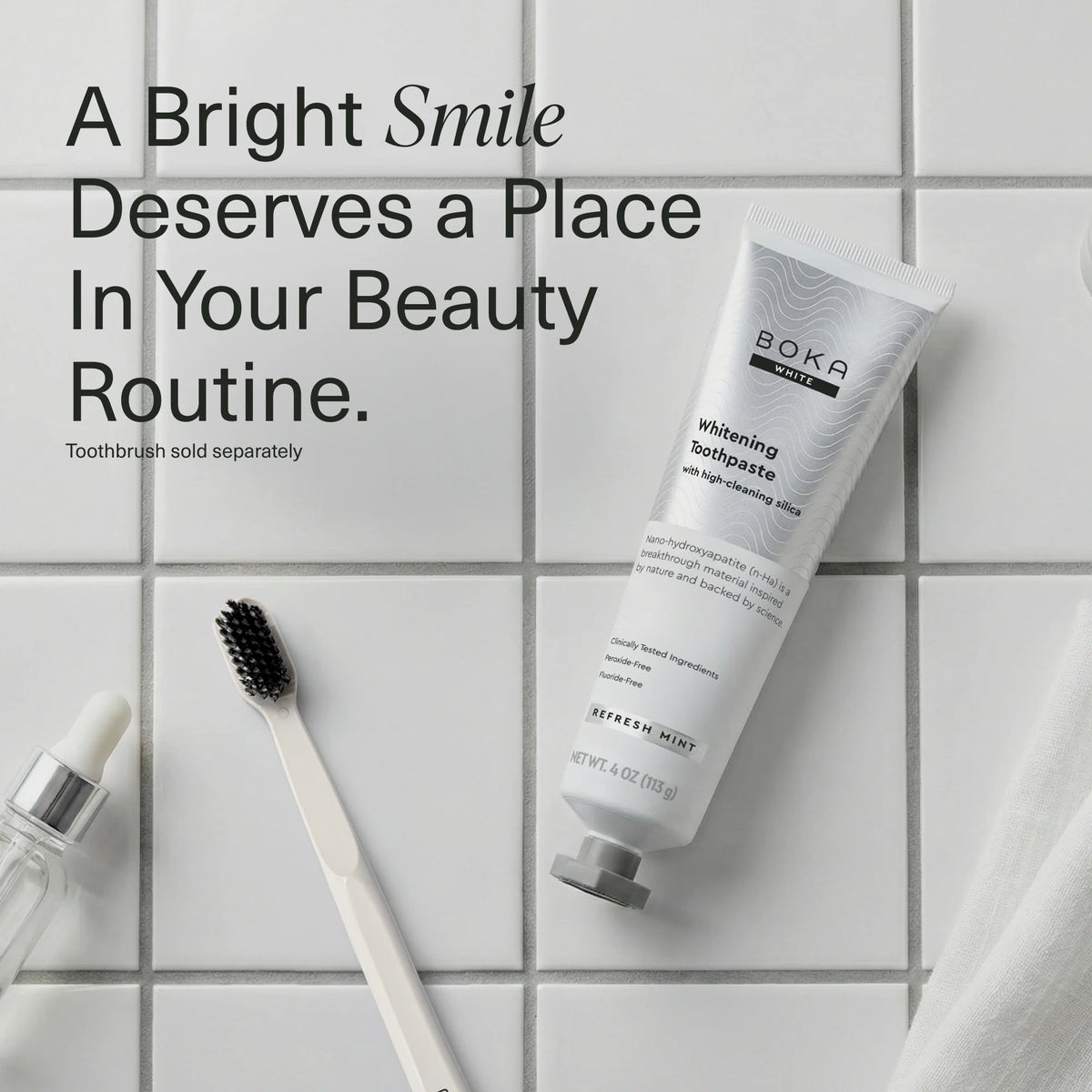 Refresh Mint Whitening* Nano-Hydroxyapatite Toothpaste