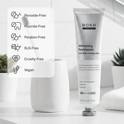 Refresh Mint Whitening* Nano-Hydroxyapatite Toothpaste